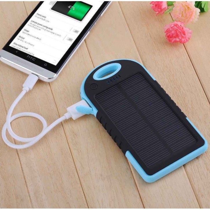 XẢ KHO Pin sạc dự phòng năng lượng mặt trời 5600 mhA