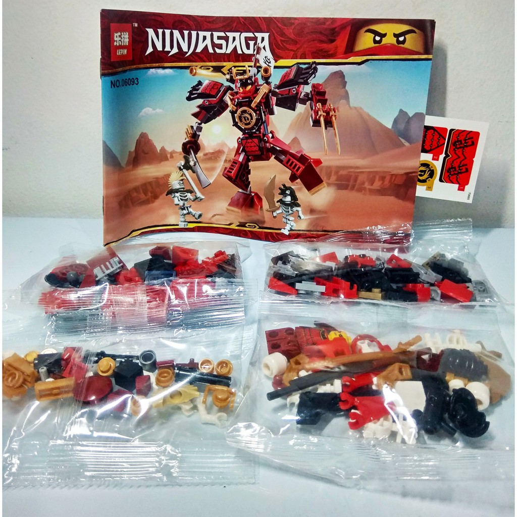 Bộ LEGO có 173 chi tiết cho bé, đồ chơi tự lắp ghép cho con vui chơi.
