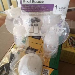 Máy hút sữa điện đôi Massg  real có chế độ mát sa trước khi hút sữa nhằm kích thích sữa  nhiều  hơn
Có video kèm theo Nh