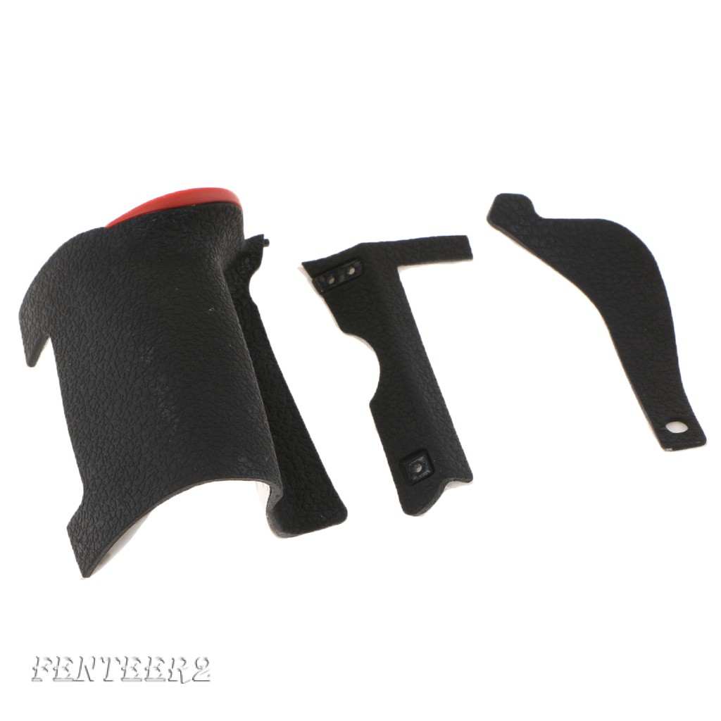 Set 2 Phụ Kiện Sửa Chữa Cho NIKON D750 Gồm 3 Ngón Tay Cái / Cầm Cao Su + Keo Dán