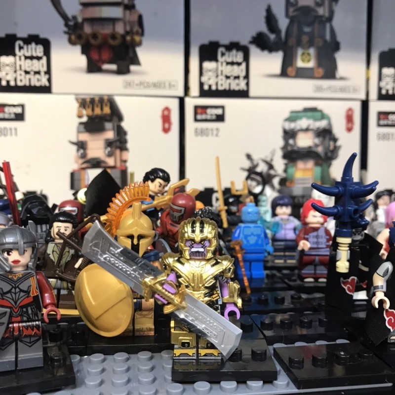 lego Thanos mô hình nhân vật Marvel nonlego