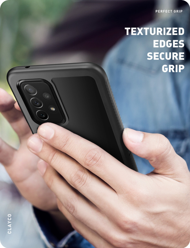 Ốp Điện Thoại Clayco MYOS Có Miếng Dán Bảo Vệ Màn Hình Cho Samsung Galaxy A72 2021