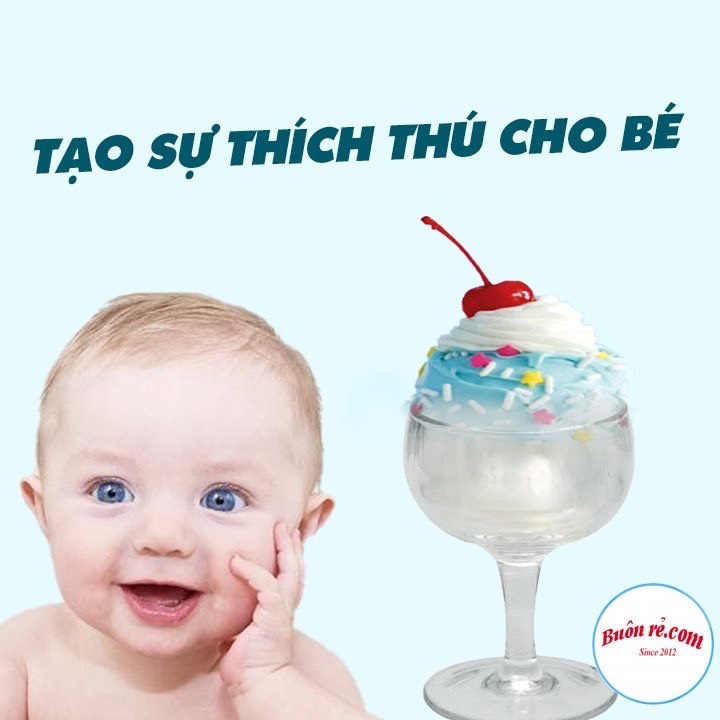 Ly, cốc đựng kem Việt Nhật 2 size nhựa trong cao cấp TTS