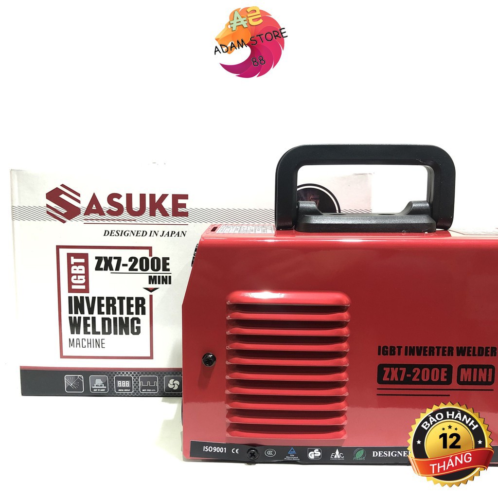 Máy Hàn Điện Tử Mini Inverter Sasuke mã ZX7 200E - Thương hiệu Nhật Bản