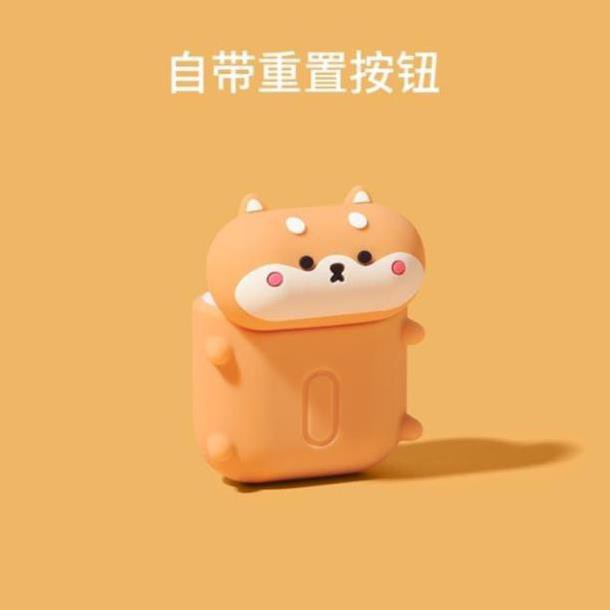 Vỏ Bảo Vệ Bao Đựng Hộp Sạc Tai Nghe, Case Airpods 2/3/1/i7/i9/i12/Pro/TWS - Sillicone Mềm, Hoạt Hình Dễ Thương 12