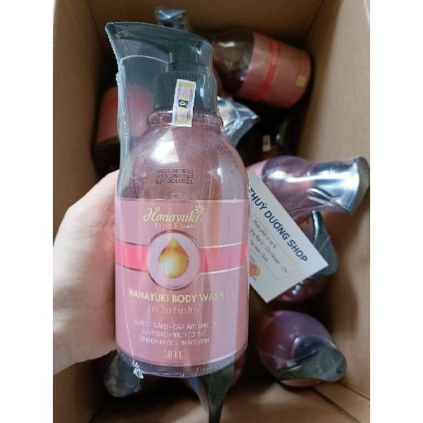 Sữa tắm HANAYUKI Body Wash dưỡng trắng da | BigBuy360 - bigbuy360.vn