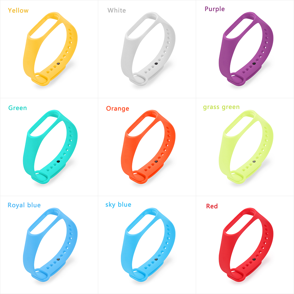 Dây Đeo Thay Thế Chất Liệu Mềm Nhiều Màu Sắc Cho Đồng Hồ Thể Thao