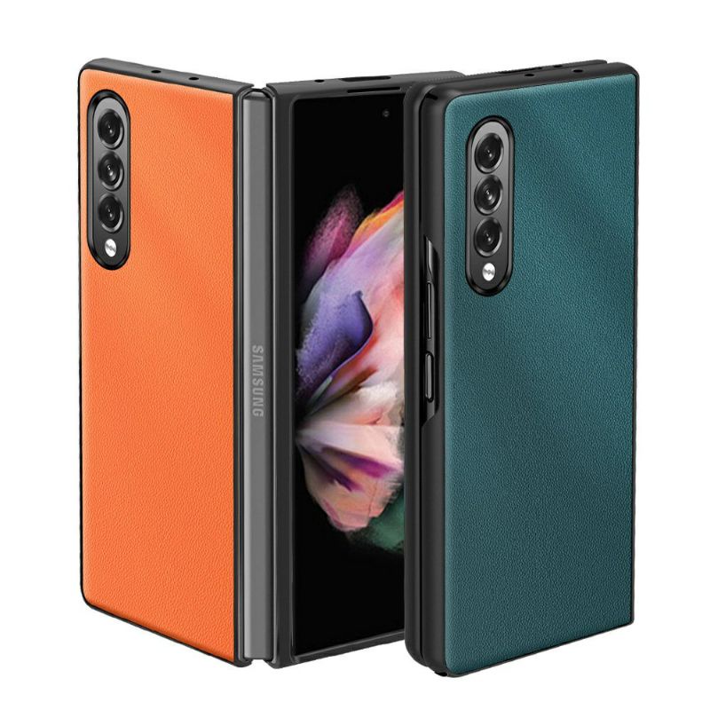 Ốp Da Bảo Vệ Máy Cho Samsung Galaxy Z Fold 3 Chống Va Đập