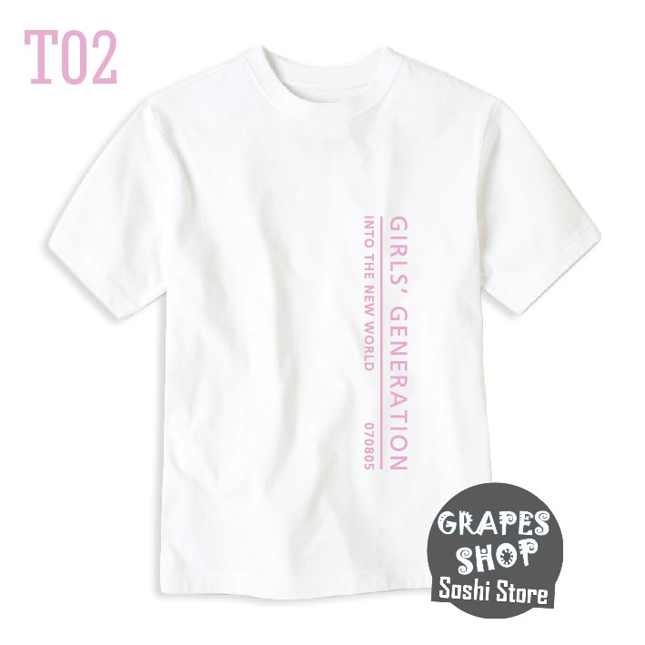 [SNSD] Áo ITNW trắng T02