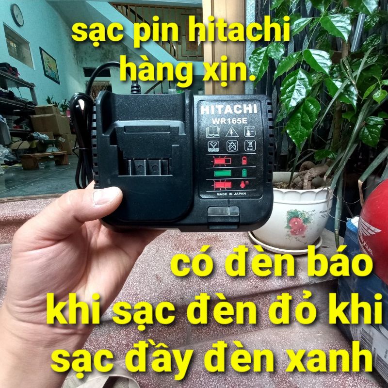 sạc pin hitachi 20v thay thê sạc makita 20v,  dewalt 20v...