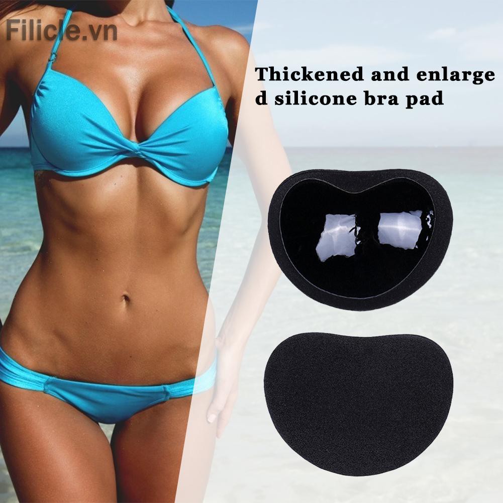 (Hàng Mới Về) Set 2 Miếng Silicon Độn Ngực Cho Bikini | BigBuy360 - bigbuy360.vn