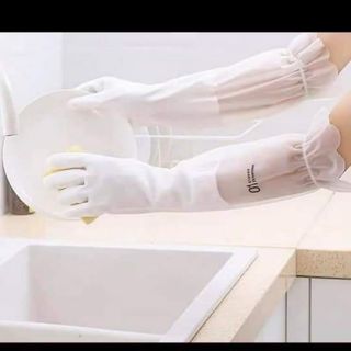 GĂNG TAY TRẮNG LÓT NỈ