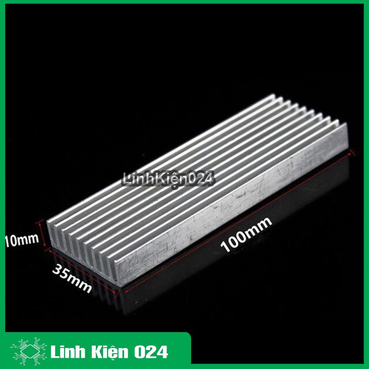 Tản Nhiệt Nhôm 100x35x10mm