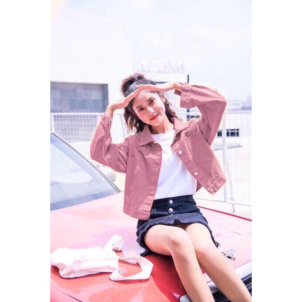 Áo Khoác Kaki Nữ Siêu Đẹp Như Hình Chất Lường Đảm Bảo