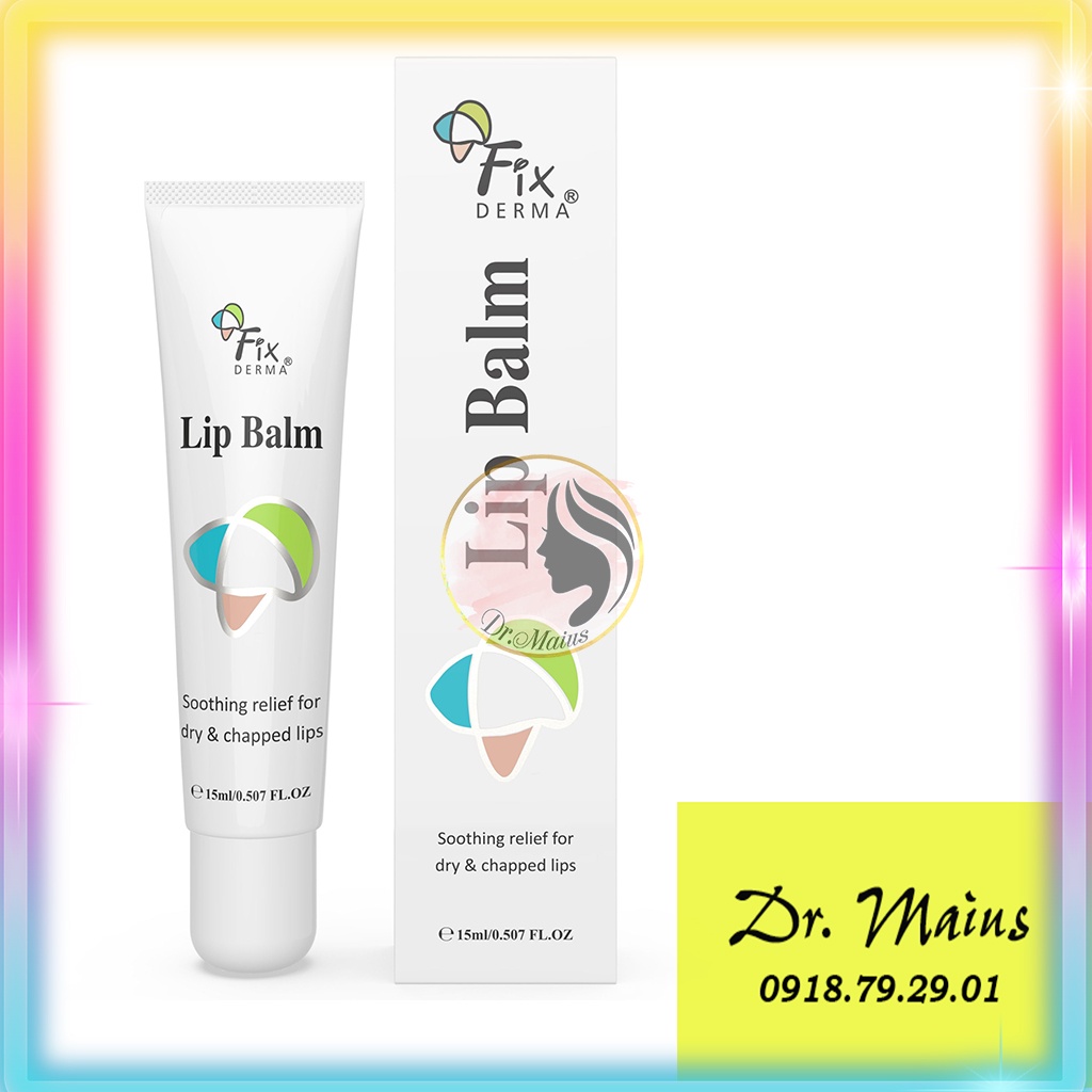 ✅[Chính Hãng] Son Dưỡng Mềm Môi Fixderma Lip Balm (15ml)