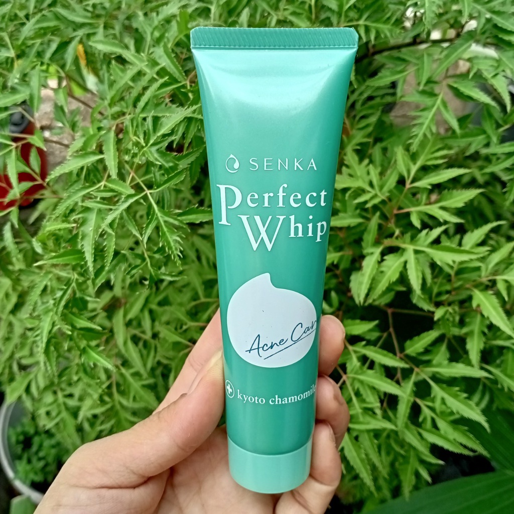 Sữa rửa mặt Senka Perfect Whip 50g cho 1 làn da không tỳ vết - Mẫu mới/Mẫu cũ