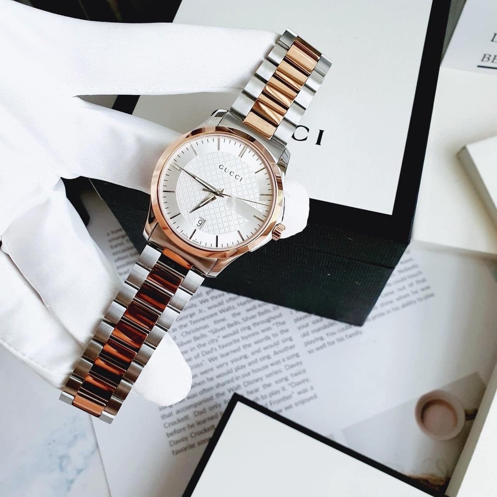 Đồng Hồ Nam Gucci G-Timeless Silver YA126474