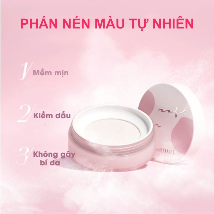 Phấn phủ Chioture Soft Air Loose Powder kiềm dầu che khuyết điểm trang điểm tự nhiên 9g