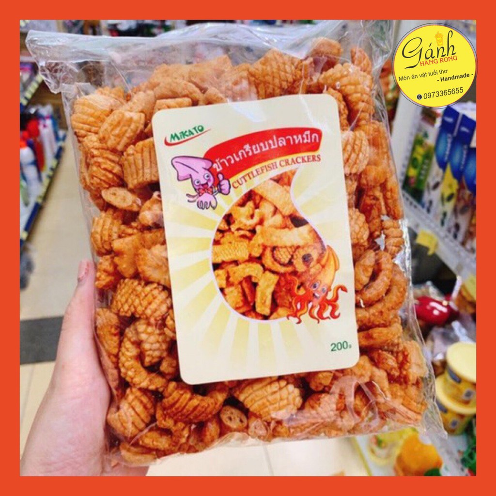 Snack Mực Thái Lan - Bim Bim Mực Thái Lan 200gram