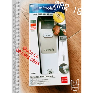 Nhiệt kế MicroLife FR1MF1 (Hàng có sẳn, bảo hành chính hãng ). Tặng kèm 1 nhiệt kế kẹp nách MT60