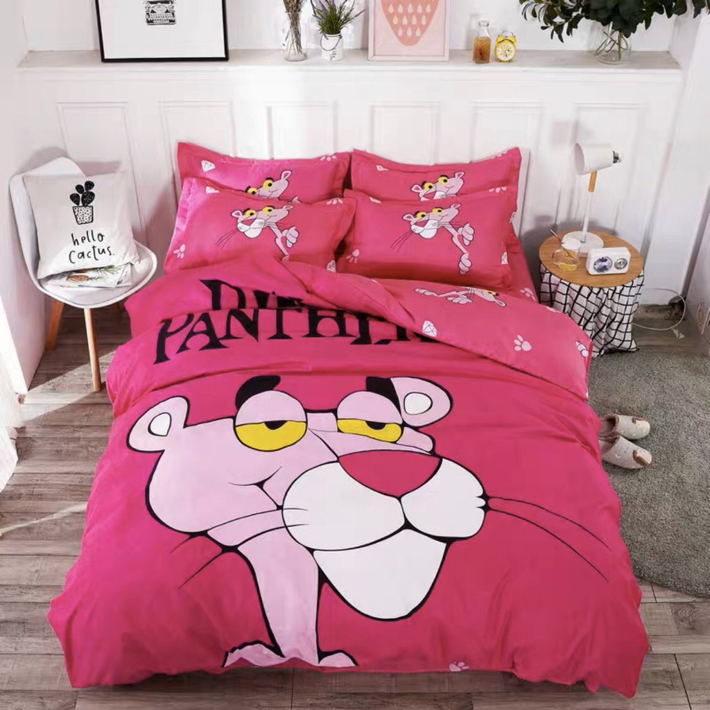 Bộ Chăn Ga Gối Cotton Tina HIN BEDDING Cho Bé Yêu, Chất Liệu Cotton 3D Mềm Mịn Đủ Kích Thước Hình In Dễ Thương