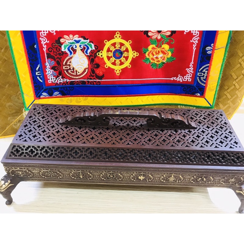 [PHÁP BẢO MINH CHÂU] LƯ XÔNG ĐỒNG CHÂN RỒNG 33x12cm