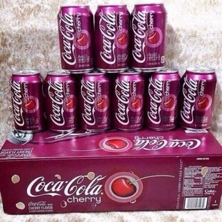 Thùng 12lon Coca - 7up Cherry