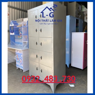 Tủ sắt hồ sơ locker sơn dầu 10 cửa - 1m8x90- hcm