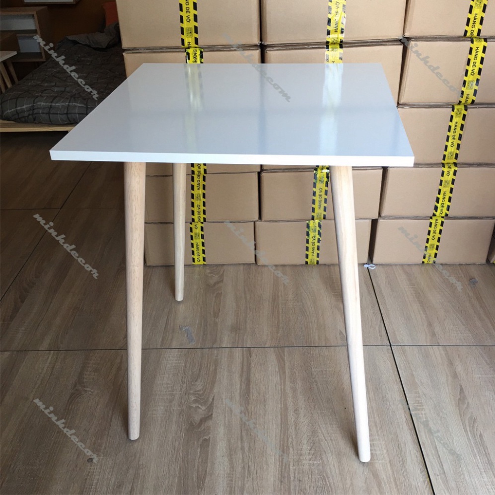Bàn Ăn Vuông 60x60 Chân Cao 75 cm, giá xưởng