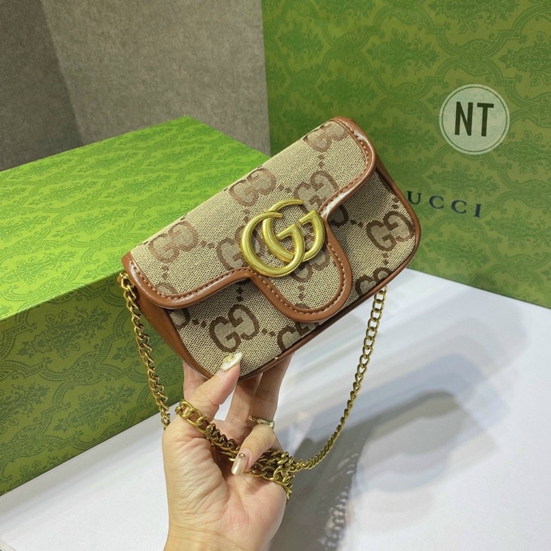 Túi đeo chéo in GC size 18cmFreeship
