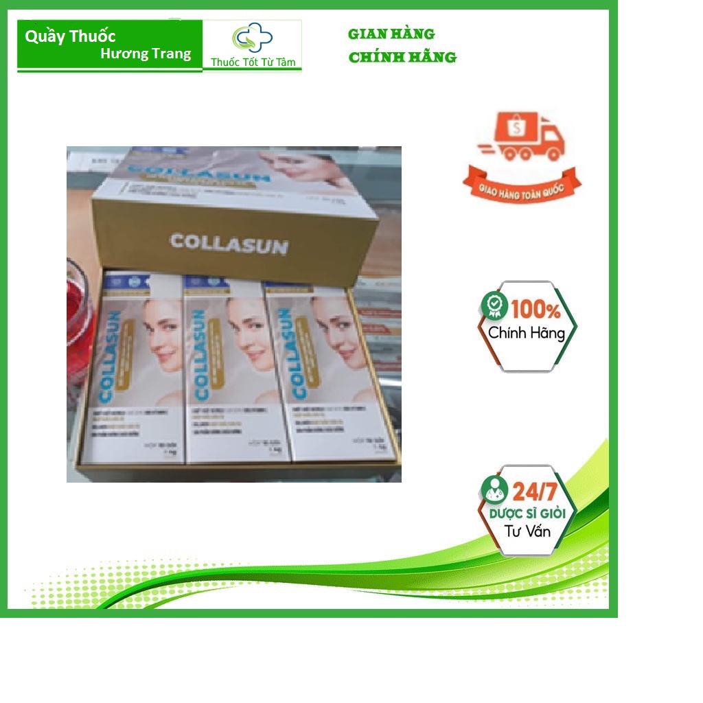 Collasun -tín phong , giảm nám sạm da , trắng da