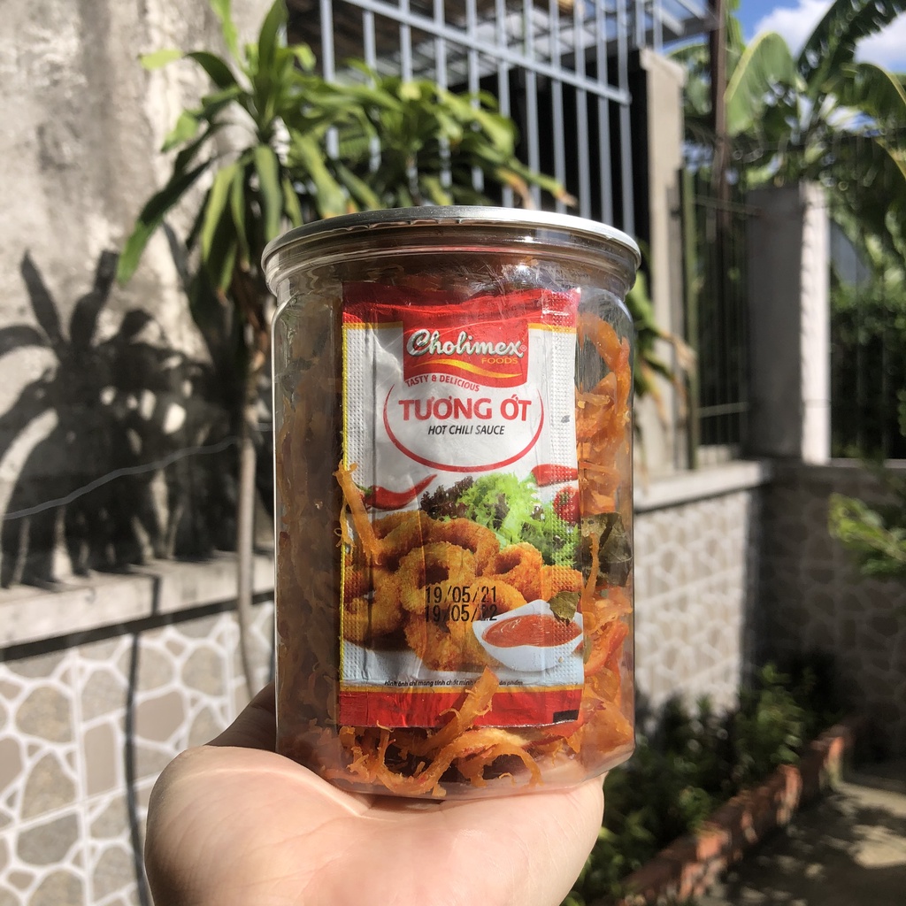 MỰC XÉ SỢI HẤP SỐT TOMYUM | BigBuy360 - bigbuy360.vn