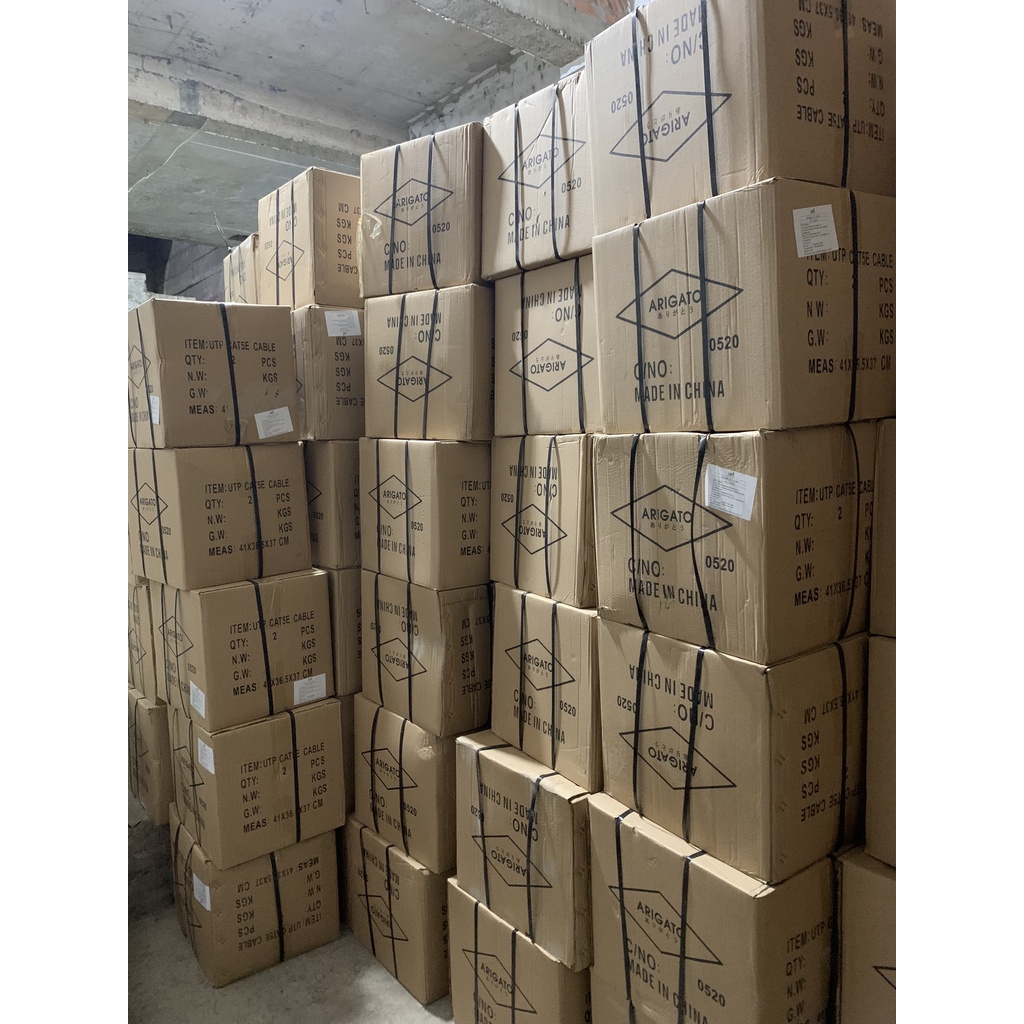 Dây Cáp Mạng Cat 5E Cat 6 UTP 305M Arigato Sotako AMP Tika lõi hợp kim hàng chất lượng cao bên bỉ VNET