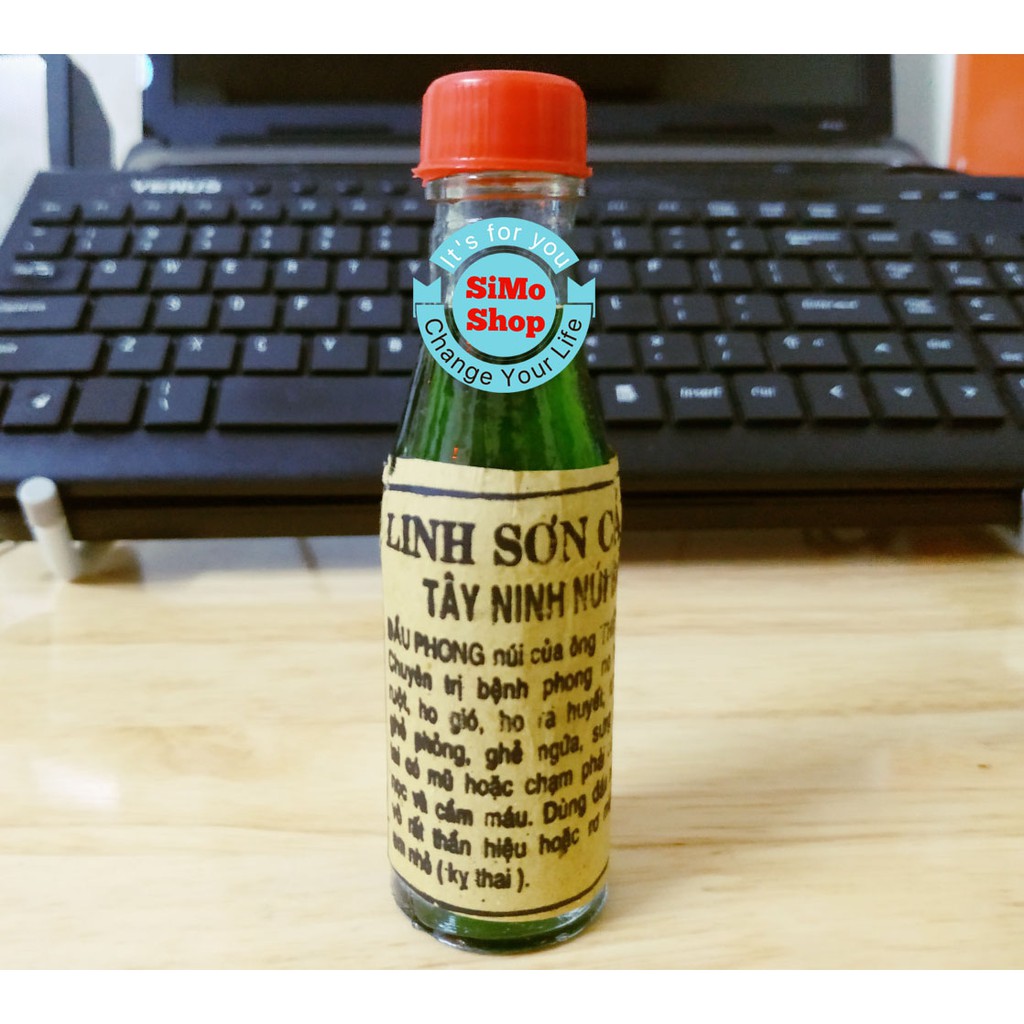 1 Chai Dầu Phong Linh Sơn Cảnh 30ml (chai Thủy Tinh lớn) - Mẫu mới 2019