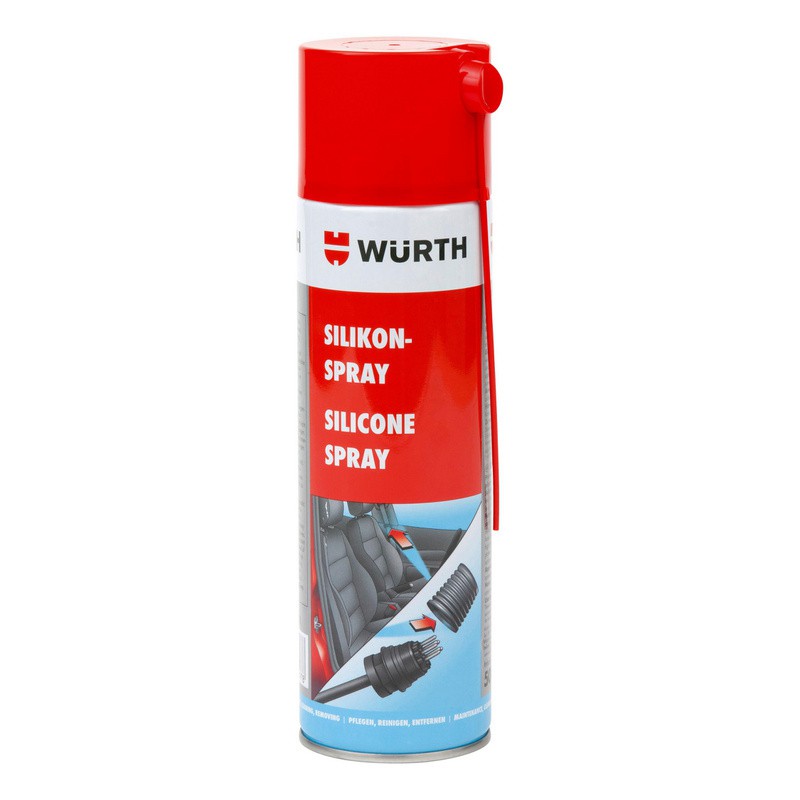 Chai xịt Silicon spray bảo dưỡng cao su và chi tiết nhựa, bôi trơn