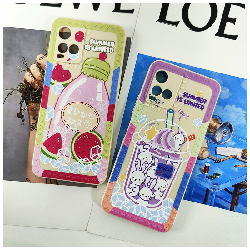 Ốp Điện Thoại Tpu Khung Ảnh Cho VIVO Y21 Y21S Y33S 4G 5G XiaoMi Redmi 10 Note10 Note10s Samsung A03S OPPO Reno 6