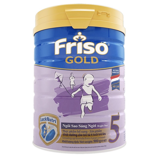 Sữa Bột Frisolac Gold 5 - 900gr