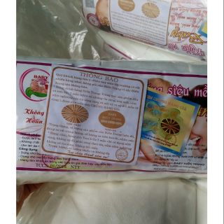Bộ 5 gói khăn vải khô Baby Hiền trang, gói 180gr