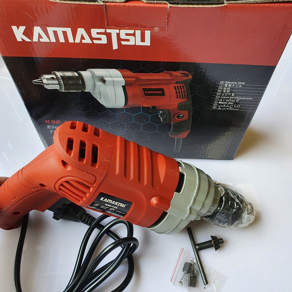 Máy khoan sắt kamastsu KSE 13A