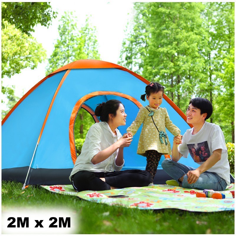 LỀU CẮM TRẠI TỰ BUNG, ĐI PHƯỢT, DU LỊCH, CHỐNG NƯỚC, Chống tia UV dành cho 4-6 người JDX25 | BigBuy360 - bigbuy360.vn