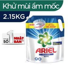 Nước Giặt Ariel Khử Mùi Ẩm Mốc Túi 2.15kg