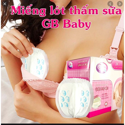 Miếng lót thấm sữa GB Baby 24 miếng - Hàn Quốc