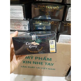 Cao gừng gen tan mỡ - Đánh bay mỡ thừa