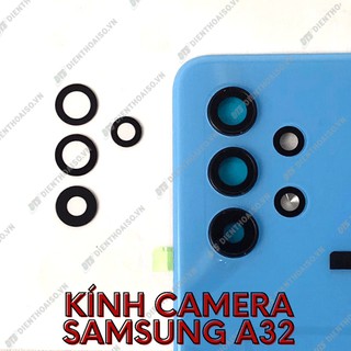 Kính camera SM A32 sẵn keo dán