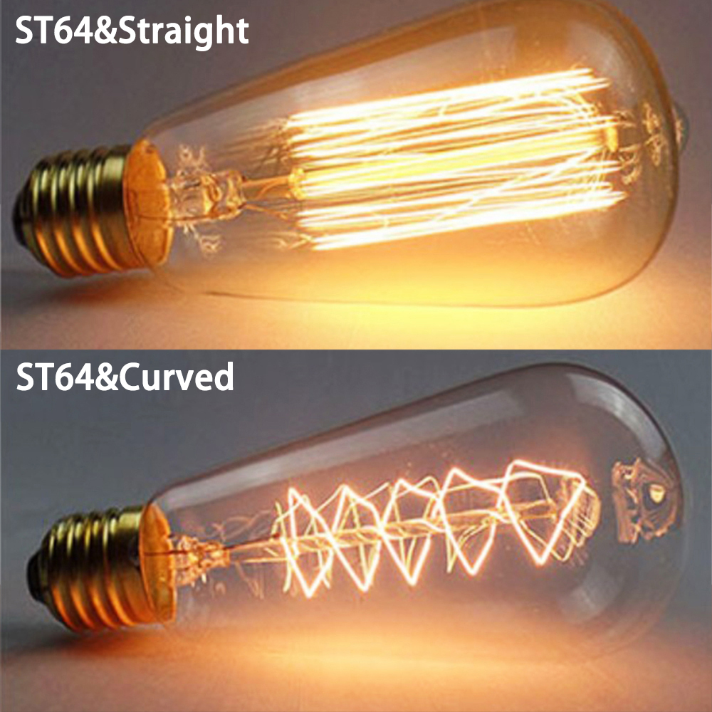 1 Bóng Đèn Dây Tóc Cổ Điển St64 E27 40w