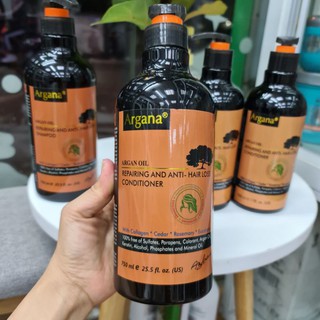 LẺ DẦU GỘI HOẶC DẦU XẢ ARGANA PHỤC HỒI VÀ NGĂN RỤNG TÓC 500ML - 750ML