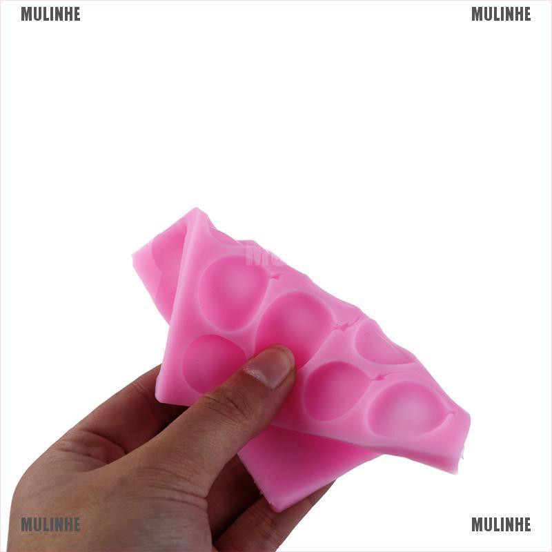 Khuôn silicon hình bong bóng 3d dùng trang trí bánh