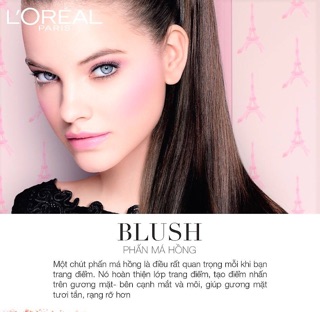 Phấn má hồng L'OREAL PARIS 4 khay