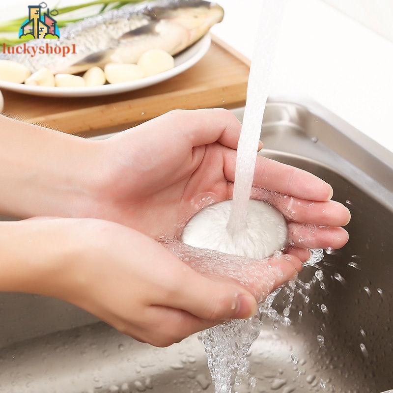 ❤❤❤(Hot products for family life)Stainless Steel Soap Odour Remover Kitchen Bar Hand Eliminating Odor Smell Chef Steel Soapcan