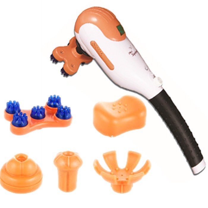 Máy Massage toàn thân cầm tay Hàn Quốc Mini Squirrel - 5 đầu chức năng